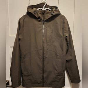 Tentree Men's Dark Green Rain Jacket